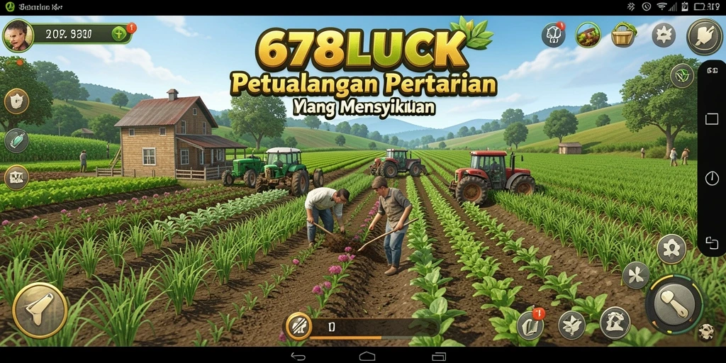Tampilan gameplay menarik dari 678LUCK yang penuh warna.