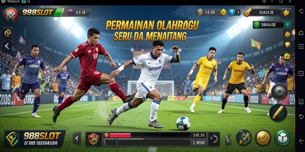 Gameplay seru di 988SLOT dengan berbagai pilihan olahraga.
