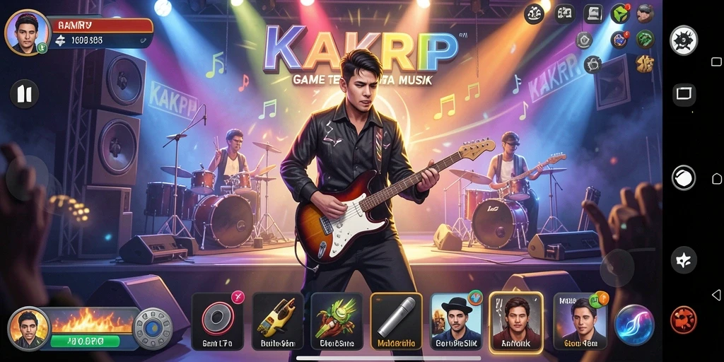 Tampilan gameplay <strong>KAKRP</strong> yang menarik dan interaktif.