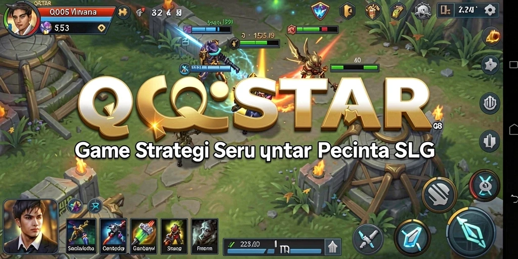 Gameplay strategis yang mendebarkan di QQSTAR.