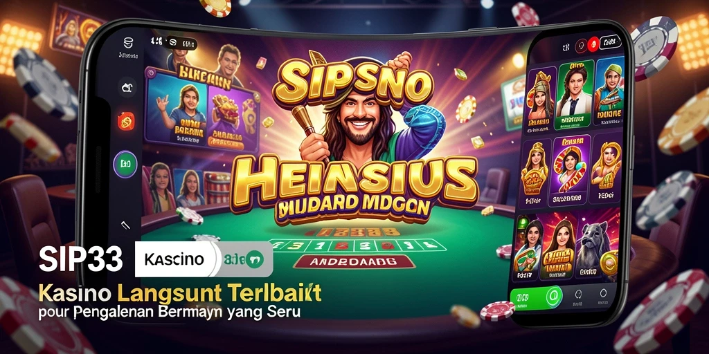 Gameplay Live Casino yang seru dan interaktif di SIP33.