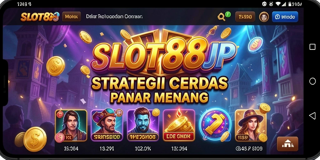 Tampilan gameplay strategi yang menarik dan penuh tantangan di SLOT88JP.