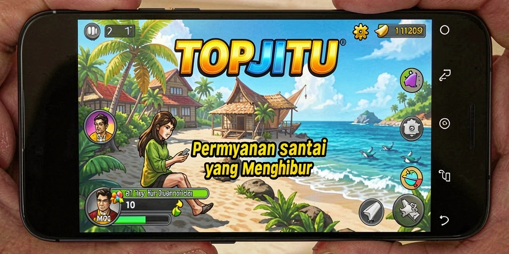 Tampilan gameplay <strong>TOPJITU</strong> yang menarik dan menyenangkan.